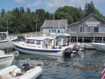 Islesford Dock for lunch