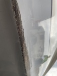 keel ground flat and more balsa exposed