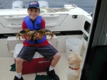 (Mason C. Bailey) Scouts 2nd boat trip and 1st time crabbing for the season.  7/2/05