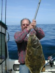 I'm holding the Halibut but it was caught by Richard, Swiftsure Bank, 5/17/07.