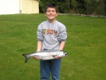 (Mason C. Bailey) Mason with Blackmouth off Everett, 3/6/05