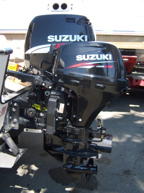 2009 115 HP Suzuki, 2014 20 HP Suzuki