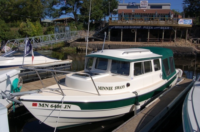 That deck in the background often has docking critics on it.