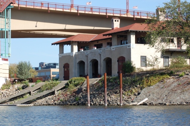 University rowing club boat house, St.Paul,MN.