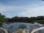 Janda's pics--from See-Saw--
Looking back as we're heading north toward Minneapolis on the Mississippi River from St. Paul