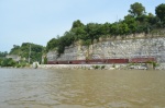 bluffs along the river