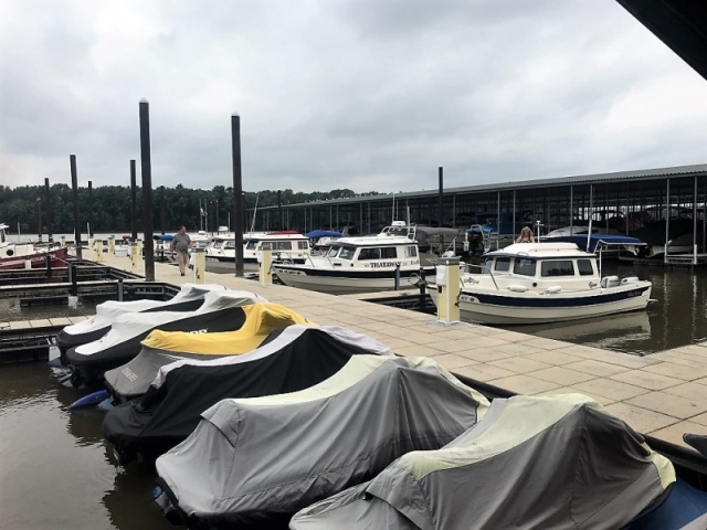 Boat trip to Grafton Harbor.