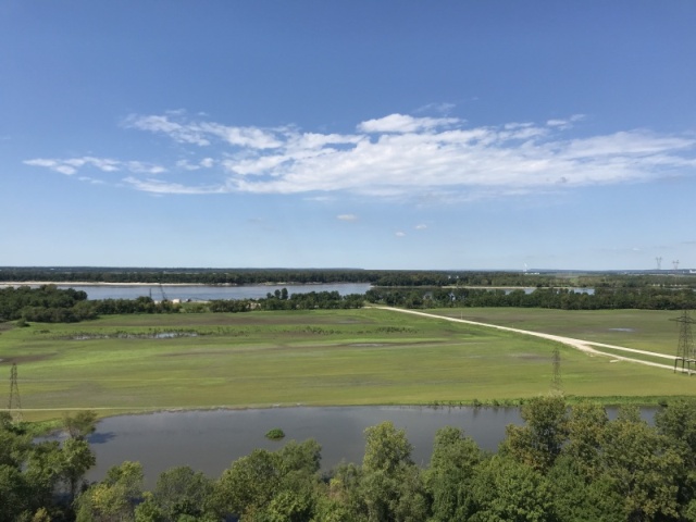 Confluence of the Mississippi and Missouri Rivers