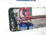 Battery Switches Location in Starboard Aft Compartment