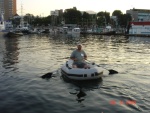 Tom 'SUSAN E'
Trying out the Alaskan 
Series dinghy