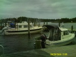 Tracy and Larry's 25 foot C-Dory and Dan and Judy's 16 foot C-Dory.  