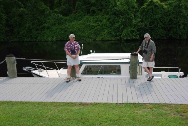 SKIMMER team, Lou Schiavo & Bob McGinness.