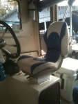 Seat: Attwood Centric II
Mount: Garelick Low Profile
Seat Slide & locking swivel
Model # 75090