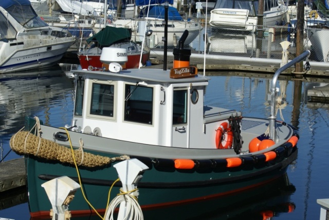 TUGZILLA - Sam Devlin Boat - A working tug available for hire in Puget Sound.  DSC07113