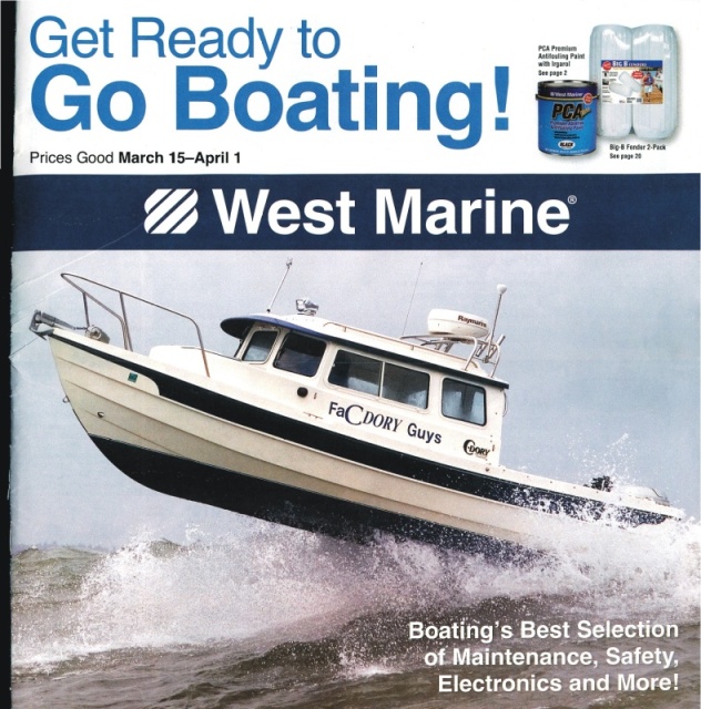 West Marine flyer for March 2012