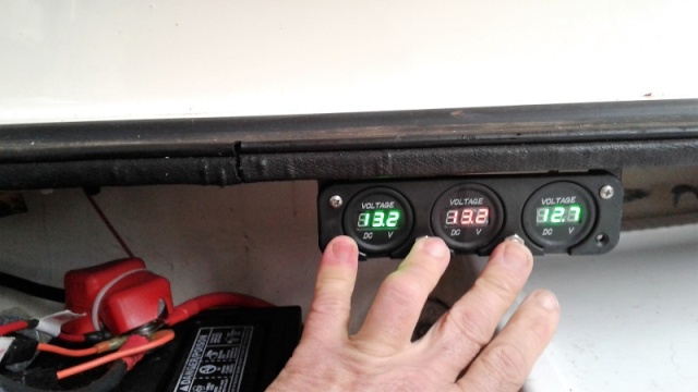 Adding simple 12v Battery bank monitor by batteries is a convenient way to monitor your 12v power