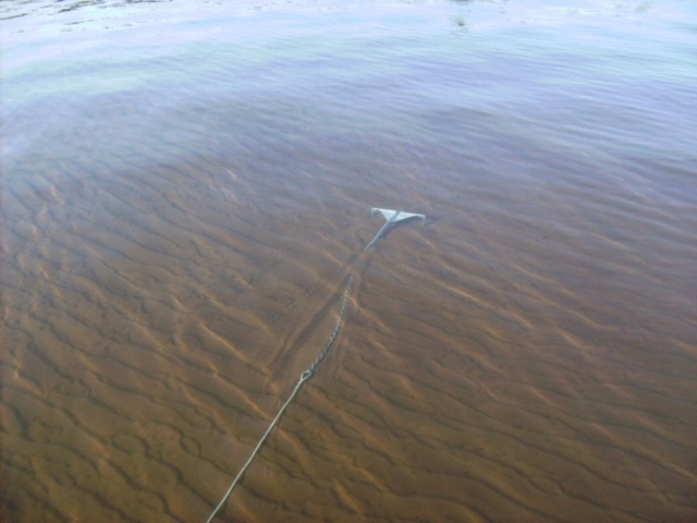 Set anchor after all night on Lake Superior