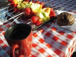 Breakfast at the 08 Sequim Bay State Park CBGT.  Mmmm, Mmmm good!