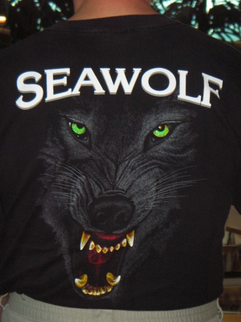 Seawolf Tee Shirt. A shot for Joe.