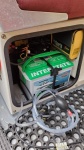 Batteries. Back battery has Flo-Rite watering system
