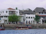 The Old City of Lamu viewed from the water