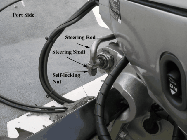 (Alma's Only) Steering Lube 01 (Teleflex on Honda 90 - 2003)
