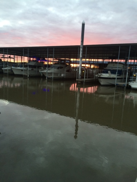 Sept 2018 Alton Marina sunset