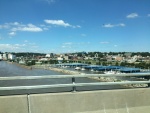 Sept 2018 view of Alton Marina from Clark Bridge