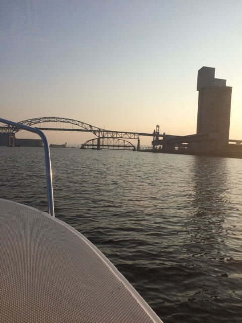 August 2018 Leaving Duluth Harbor toward St Louis River