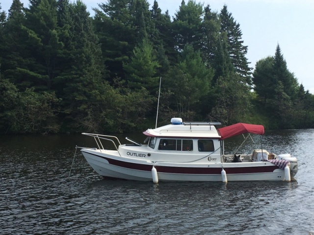 August 2018 anchorage near Portage Lake