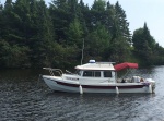 August 2018 anchorage near Portage Lake