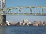 Wilmington waterfront and the Cape Fear Bridge