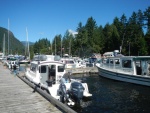 Arrival at Pender Harbour