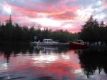 Sunset on the Trent-Severn Waterway