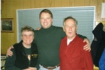 (R/J): John (center), owner of a 22CD (TBD) with Ruth & Joe (R-Matey).