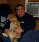 Oscar, (Daydream) and his handler, Pat.
(Robbi) 