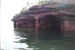 Sea caves North end of Devils Island