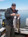 4-21-16 Browns and one little Coho.