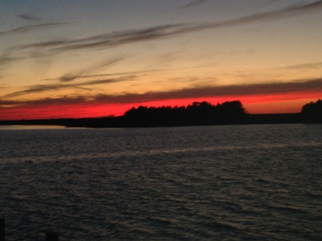 Sunset on Chesapeake Bay - Cristfield, MD