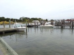 At rest after rough crossing on Chesapeake Bay