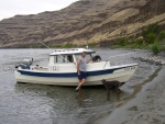 Back home with the dogs on the Snake River