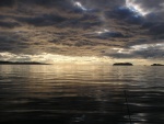 Sunset on Queen Charlotte Strait June 08