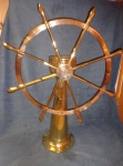 Solid Brass Polished Ship's Wheel
Photo #1 - $1335

SOLD 2/16/2023
