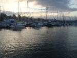 18 May 2012, BHam P Dock, DayDream, Laurna Jo, Amy Marie & Traveler before departing for Friday Harbor.