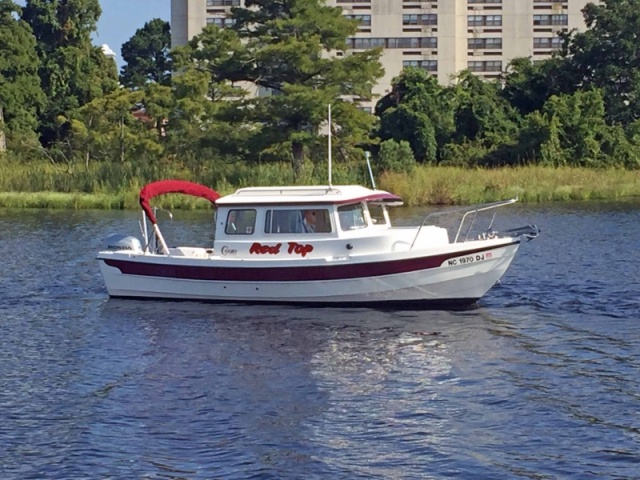 First launch as Red Top at Lawson Creek Park, New Bern, NC