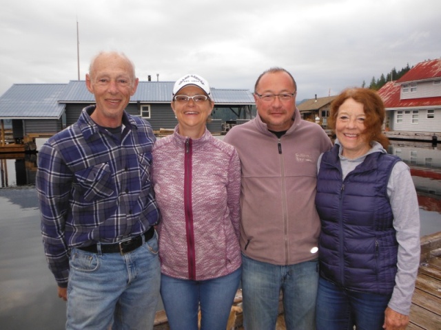 Capt Gene, Debbie, Chris and Margaret