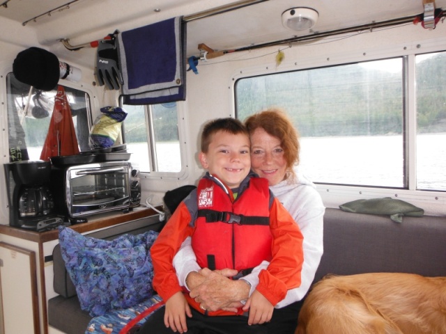 Connor and Grandma July 15, 2016