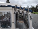 $130 4 rod holder, 20 SeaDog grab rail, 4ea Amazon S.S. Rod holders