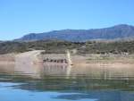 Roosevelt Lake, Cholla Boat Ramp where we launched.