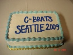Cake for the C-Brats
Friday evening CBGT
